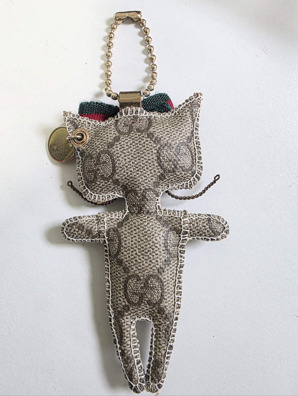 Auth Gucci Sherry Line Cat Charm - Picture 2 of 5